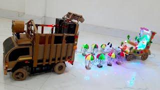 How to make DJ Truck | Mobile DJ with Barat | DJ Truck Loading | homemade barat DJ set | Tech Toyz