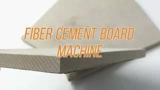 New Green Building Material Board Machine Exterior Wall Fiber Cement Board Machine