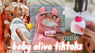 aesthetic baby alive tiktoks. (100% NOT MINE) part 3 ️