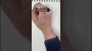 快速画大象（绘画，钢笔手绘）Quickly draw an elephant (painting, pen hand drawing)#shorts  #Hand drawn