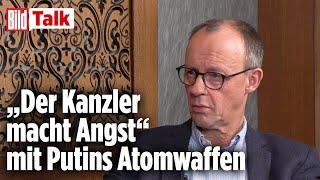 Merz über den russischen Angriffskrieg, Taurus-Raketen und Olaf Scholz  | BILD TALK