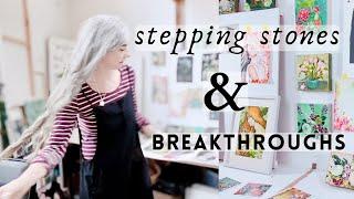 So glad I did this! & Cottage update, responding to comments, thrift shopping & gallery wall