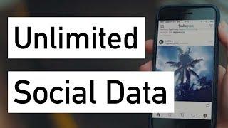 UNLIMITED SOCIAL DATA FOR £10 a month! (VOXI by Vodafone)