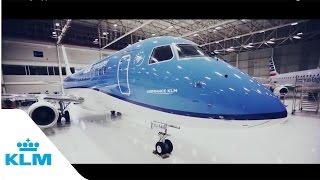 KLM Cityhopper first Embraer 175