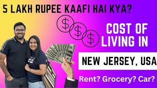 Monthly Cost of Living in New Jersey, USA | Indian\Jain Vlogger in USA #costoflivinginusa