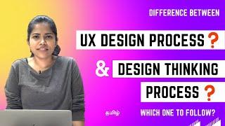 Choose your design process wisely | Difference between Ux design process and Design Thinking process