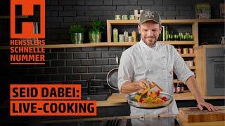 Seid dabei: Live-Cooking mit Steffen