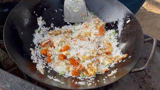 Street Side Chicken Fried Rice | Street Foods Tv