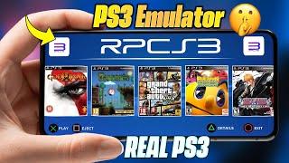 *NEW* PS3 Emulator for Android! | RPCS3 Setup & Gameplay Test