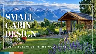 Rustic Elegance in the Mountains: Small Cabin Design Ideas You’ll Love!