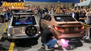 2 Step / Rev NIGHT Battle at IFO Street Legends Concord, NC with Jesse's Jetta vs Honda plus more!