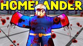 RUINING KILLSTREAKS Using HOMELANDER in Heroes Battlegrounds ROBLOX