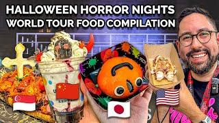 How Universal Studios Does Food Around the World for Horror Nights!