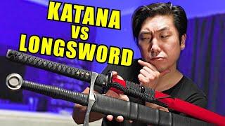 Katana VS Longsword - The Sad TRUTH!