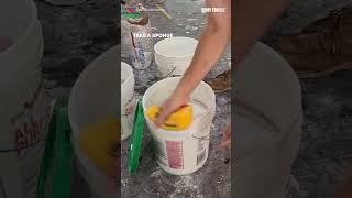 Never waste a drop of drywall mud again with Scoop-N-Scrape #shorts