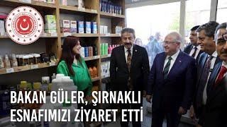 Millî Savunma Bakanı Yaşar Güler, Şırnaklı Esnafımızı Ziyaret Etti