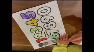 Numbers Coloring | 1 to 10 | Dao Dao TV | Learn Numbers | Learn Colors