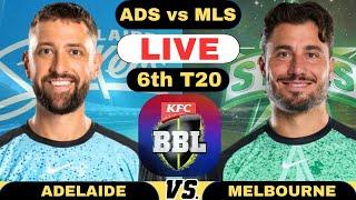 ADS vs MLS Live Match BBL Live | Big Bash League Live Adelaide Strikers vs Melbourne Stars Match