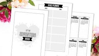 Free Goals Planner Template For Your Bullet Journal!