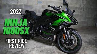 NEW 2023 Kawasaki Ninja 1000SX First Ride & Review