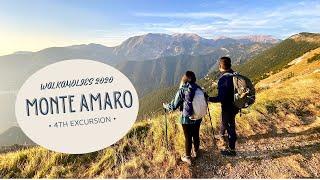 HIKING THE SECOND TALLEST MOUNTAIN RANGE IN THE APENNINES IN ITALY- MONTE AMARO