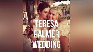 Teresa Palmer Wedding