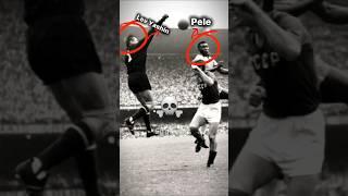 When Pele and Lev Yashin Met   #shorts #football #trending #levyashin #pele