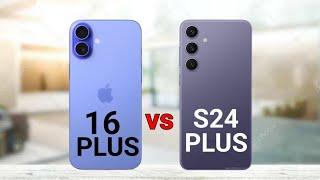 iPhone 16 Plus vs Samsung S24 Plus