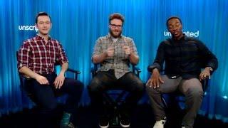 'The Night Before' | Unscripted | Seth Rogen, Joseph Gordon-Levitt, Anthony Mackie