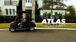 The New Atlas Golf Cart, the Perfect Neighborhood Cruiser