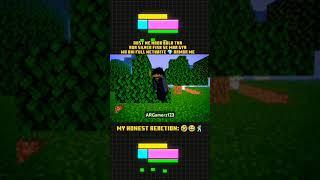 My honest reaction #trending#ARGamerz123#Minecraft