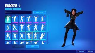 fortnite RUE doing RARE emotes in locker for TIKTOK (bombastic, glyphic, scenario AND MORE!)