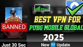 Top 5 low ping VPN for Pubg Mobile | Best Vpn For PUBG Global Android & iOS | Pubg best VPN 2025