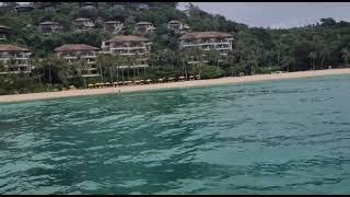 Digital "Aqua" Nomad  Arriving to Shangri-la Boracay by Speedboat