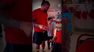 OTC Roman Reigns Being the Sweetest | Wholesome Moment Caught. #WWE #OTC #Trend