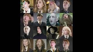 Harry Potter characters singing 