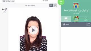 Completing a lessons Seesaw