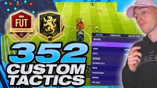 BEST 352 CUSTOM TACTICS (POST PATCH) FIFA 23 ULTIMATE TEAM