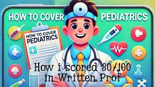 How to cover paeds for final year MBBS in minimum time | Pervez Akbar | Marking | Part 1