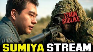 Sumiya vs Sniper 3 Games in a Row, 12min Godlike Sniper