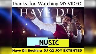 Haye Dil Bechara  DJ Q2 JOY EXTENTED MiX