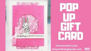 Pop Up Gift Card Holder