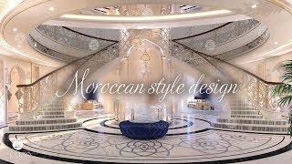 Modern Moroccan style interior design for a luxury house