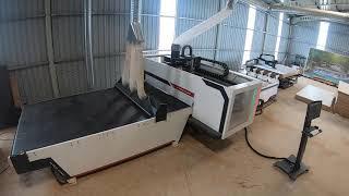 KRC CNC full line machining center with automatic labeling