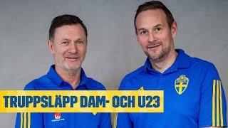 20 november 14.00: Truppsläpp dam- och U23-landslaget