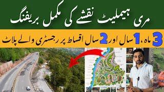 Select your plot on map , registry inteqal plots in Murree full map briefing of Murree Hamlet ￼