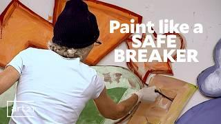 Paint a shaped, colorful canvas with Elizabeth Murray | Art21