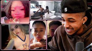 DDG Reacts To Skai Jackson, Halle, Kai Cenat, Speed & More Singing Pink Dreads..