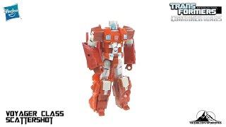 Transformers Combiner Wars Voyager Class Scattershot Video Review