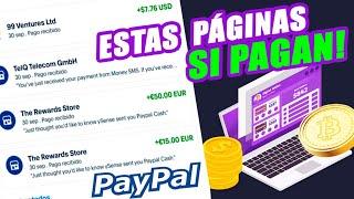 8 páginas para GANAR DINERO en INTERNET con PRUEBA de PAGO l Sin invertir